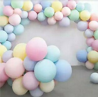 Macron Balloons Multi Colour 50pcs