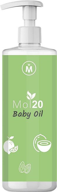Mol20 Baby Oil - 120 Ml - Enriched With Shea & Cocoa Butter