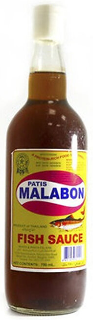 Malabon Fish Sauce Patis 750 Ml Made In Thailand