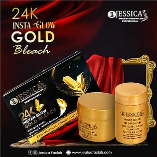 Jessica 24K Gold Bleach Cream & Activator Student Pack - 250g