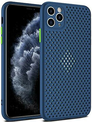 Redmi 9 Back Cover Cooling Breathing Mesh Soft Rubber Phone Cas