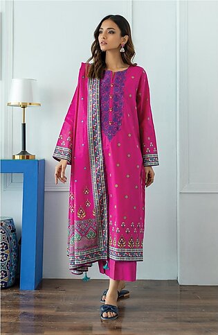 Orient Unstitched 3 Piece Unstitched Suit For Women And Girls - Collection: Orient Lawn Vol. I 2023