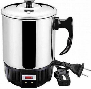 Electric Kettle Silver & Black