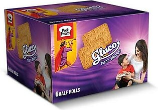 Gluco Biscuits Half Roll 1 Box 6 Pcs