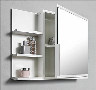 Bathroom Mirror Cabinet With Shelves, Bathroom Mirror, White Mirror Cabinet