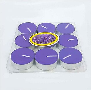 Pack Of 10 - Romantic Floating Tea Light Sweet Scented Wax Candles,-(K.S.)