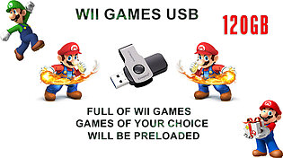 Usb 64gb, 32 Gb With Wii Games