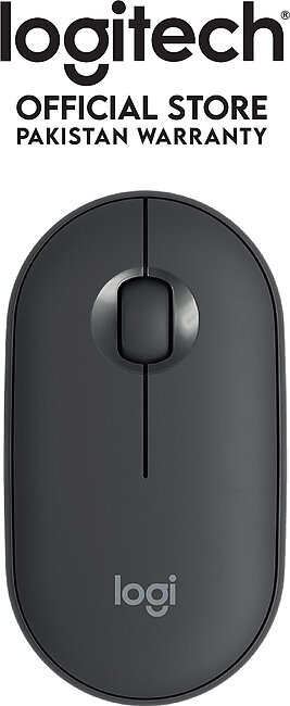 Logitech M350 Pebble Wireless Bluetooth Mouse - Silent (graphite)