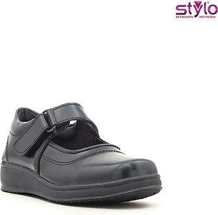 Stylo Girls Black School Shoes Sk0035 Shoes For Girls/ Women