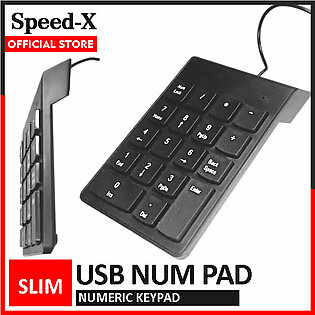 Speedx Num Pad Numeric Keyboard For Laptop (usb Numpad)