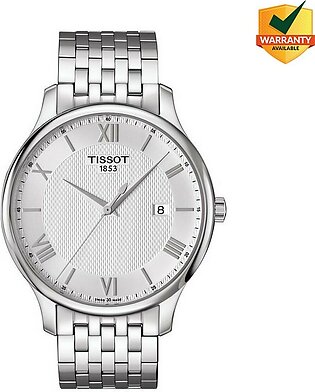 Tissot Tradition Silver Dail - Grey Bracelet Men's Watch