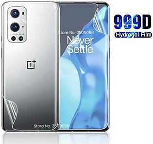 ONEPLUS 9 PRO FRONT AND BACK JELLY CLEAR HYDROJELL GOOD QUALITY