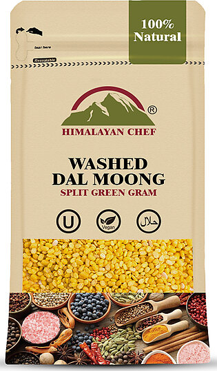 Himalayan Chef Daal Mong Washed - 908g | Export Quality