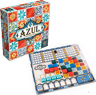 Azul Board Game | Strategy Board Game | Mosaic Tile Placement Game | Family Board Game For Adults And Kids | Ages 8 And Up | 2 To 4 Players | Average Playtime 30-45 Minutes