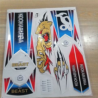3d 2021 Kooka Burra Beast Pro 1.0 Cricket Bat Stickers 3d