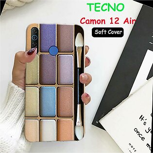 Tecno Camon 12 Air Back Cover For Girls - Makeup - 2Gud Soft Case Cover