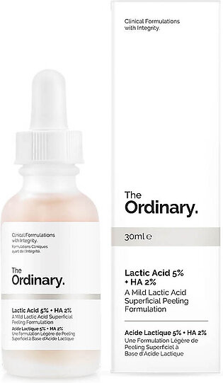 The Ordinary - Lactic Acid 5% + Hyaluromic Acid 30ml - Beauty By Daraz