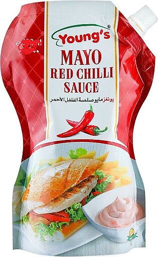 Youngs Mayo Red Chilli Sauce, 500ml