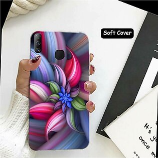 Infinix S4 X626 Back Cover Case - Floral Cover