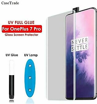 Oneplus 7Pro 7TPro UV tempered glass oneplus  UV Glass smartphone phone screen protector protective film