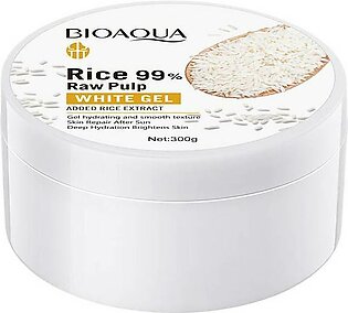 Bioaqua Rice Raw Pulp White Gel Moisturizing Brightening Gel 300g