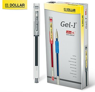Dollar Gel Pen Gel-1 12's Regular Box