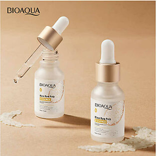 BIOAQUA Rice Serum natural moisturizing anti aging skin care face  15ml NO.BQY80535