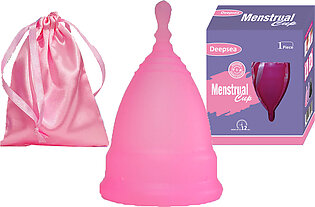 Menstrual Cup Pink Color Large & Small Deepsea Life Sciences