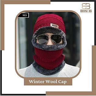 Beanie Cap-wool Cap With Neck Warmer For Men Women| Winter Cap For Unisex