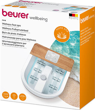 Beurer Fb 65 Wellness Foot Spa Wellness Foot Spa With Water Heating, Ambient Lighting And Rotating Pedicure Station