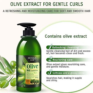 Bioaqua Olive Shampoo Moisturizing Deep Repair All Hair 400ml Bqy0023