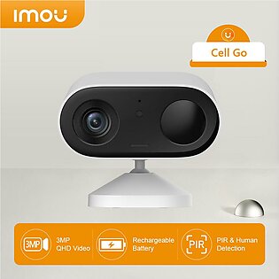 Imou Cell Go Rechargeable Battery Ip Camera 3mp Wireless 2.4g Wifi Infrared Night Vision Two-way Talk Weatherproof