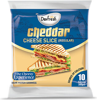 Dayfresh Cheddar Cheese Slice - 200 grams