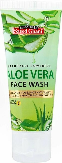Saeed Ghani Aloe Vera Face Wash, 60ml
