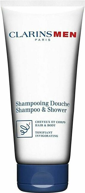 Clarins Paris Men Hair & Body Shampoo & Shower, 200ml