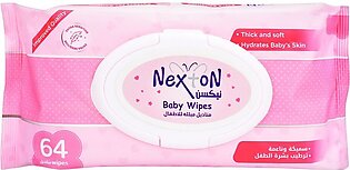 Nexton Extra Sensitive Baby Wipes, 64-Pack