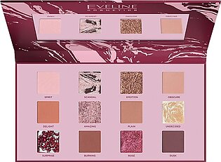 Eveline Shocking Nudes Eyeshadow Palette, 12-Pack