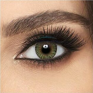 Fresh Look Contact Lenses, Zero Power, Green