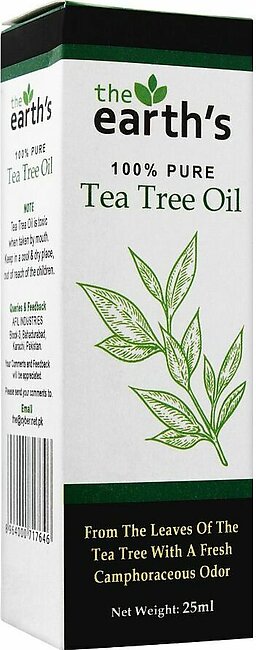 The Earth's 100% Pure Tea Tree Oil, 25ml