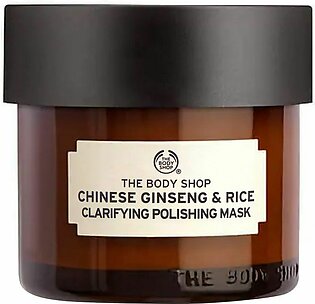 The Body Shop Chinese Ginseng & Rice Clarifying Polishing Mask, 75ml