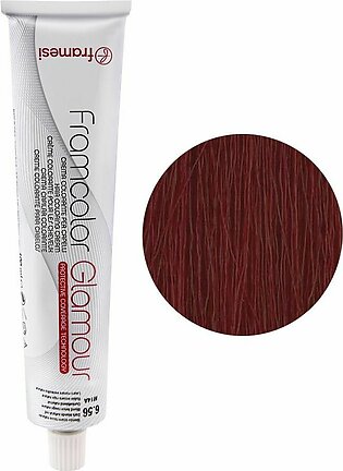 Framesi Framcolor Glamour Hair Coloring Cream, 6.56 Dark Blonde Natural Red
