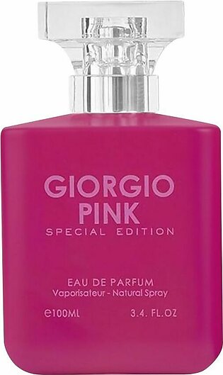 Giorgio Pink Special Edition Eau De Parfum, Fragrance For Women, 100ml