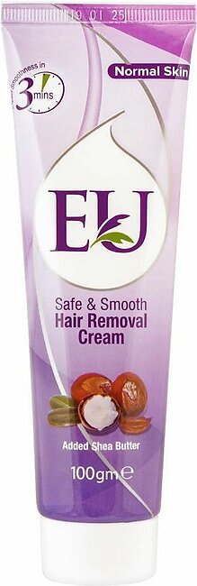 Eu Safe & Smooth Normal Skin Hair Removal Cream, 100gm