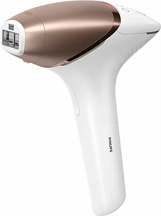 Philips Lumea IPL Hair Removal 9000 Series, Hair Removal Device with SenseIQ Technology, 3 Attachments For Body, Face, and Precision, Cordless Use, BRI955/60