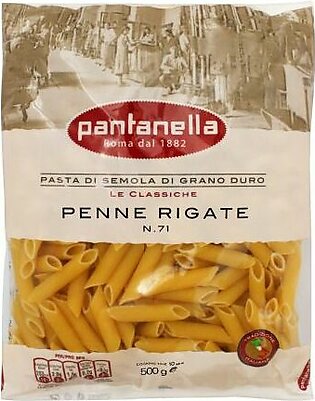 Pantanella Penne Rigate Pasta, No. 71, 500g
