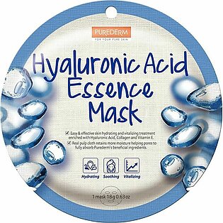 Purederm Hyaluronic Acid Essence Mask, 18g
