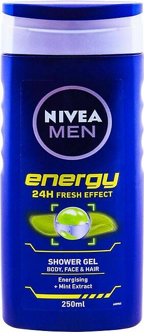 Nivea Men Energy 24H Fresh Effect Shower Gel 250ml