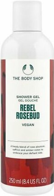 The Body Shop Rebel Rosebud Vegan Shower Gel, 250ml