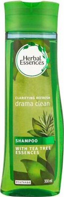 Herbal Essences Clarifying Refresh Drama Clean Tea Tree Shampoo, 300ml
