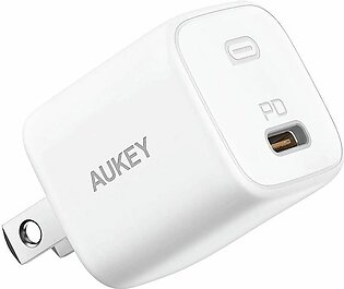 Aukey 20W Power Delivery Wall Charger, Matte White, PA-B1